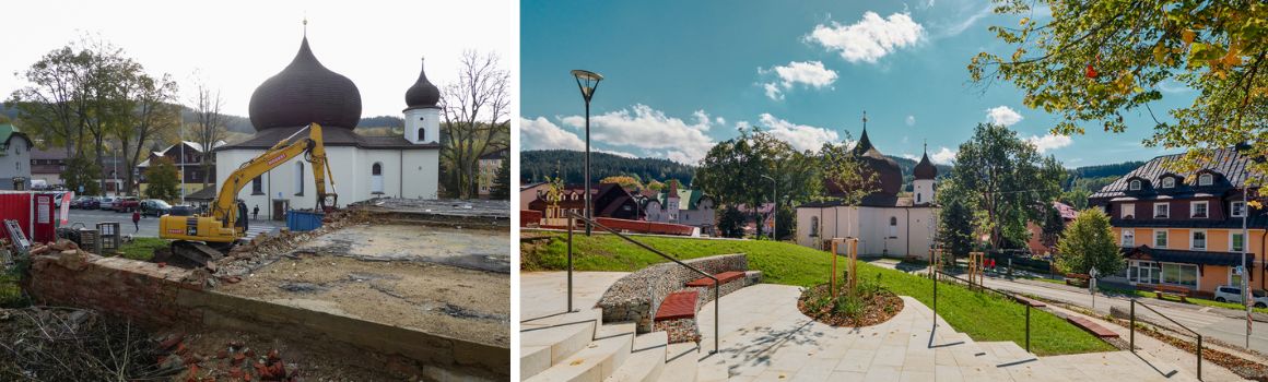 ŽELEZNÁ RUDA | KLOSTERMANNOVO NÁMĚSTÍ